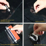 2 in 1 3ml Paintless Dent Removal Car Window Windshield Repair Fluid with Tool, 2 in 1 Repair Fluid (Black), 2 in 1 Repair Fluid (White)
