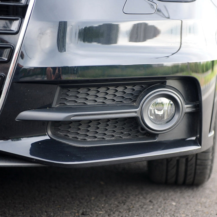 For Audi A1 8X 2011-2014 1 Pair Car Bumper Fog Lamp Decorative Cover Lower Grille Fog Lamp Frame 8X0807682B, For Audi A1 8X 2011-2014