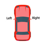 For Mercedes-Benz C Class W204 2008-2011 Car Left Side Reversing Mirror Turn Signal Light A2048200721, Left Side