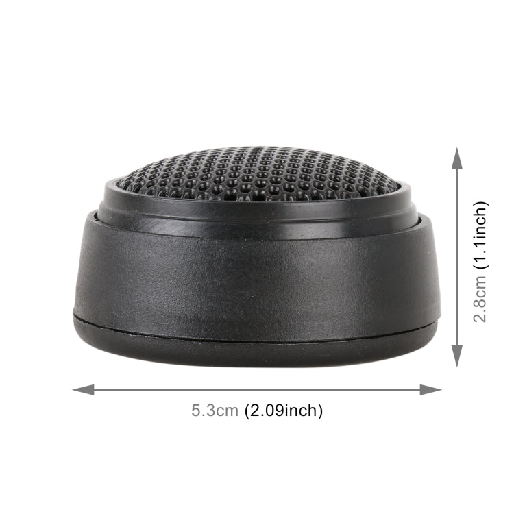 2pcs 1000W 98dB Car Dome Tweeter Audio Loudspeaker Treble Speaker, YH-106B/YH-106L/YH-425