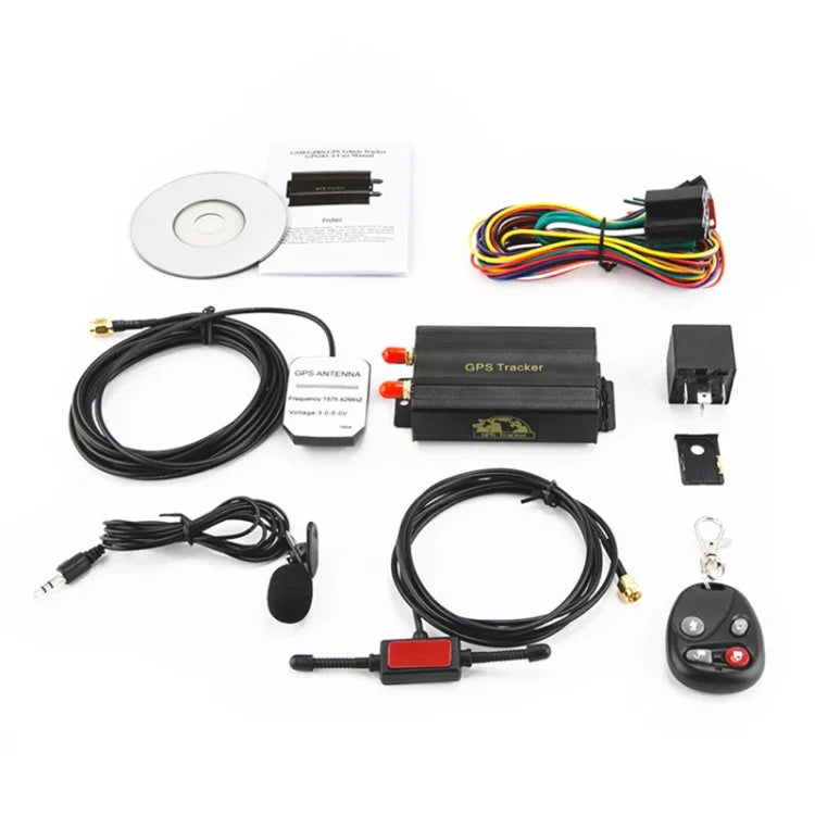 DEAOKE 2G GPS Auto-Ortungsgerät Auto-Diebstahlschutz-Tracker mit Fernbedienung, GPS Auto-Ortungsgerät mit Fernbedienung