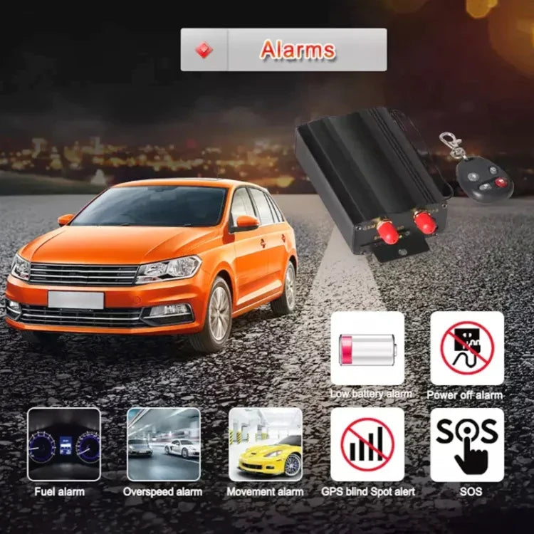 DEAOKE 2G GPS Auto-Ortungsgerät Auto-Diebstahlschutz-Tracker mit Fernbedienung, GPS Auto-Ortungsgerät mit Fernbedienung