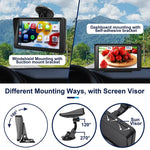 P701S 7 Zoll Tragbares Touch-Display Drahtloser Autonavigator Smart CarPlay Bluetooth Rückfahrbild, P701S