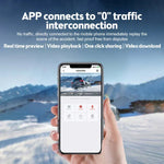 Auto 1080P HD WiFi Fahrrekorder, unterstützt mobile APP-Verbindung & automatische Schleifenaufzeichnung, Auto WiFi Fahrrekorder
