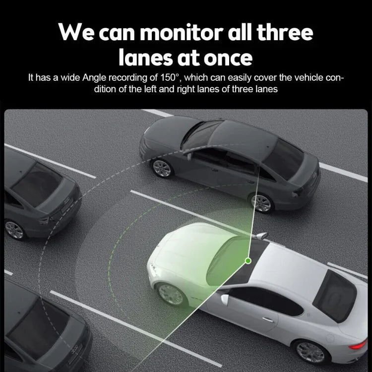 Auto 1080P HD WiFi Fahrrekorder, unterstützt mobile APP-Verbindung & automatische Schleifenaufzeichnung, Auto WiFi Fahrrekorder