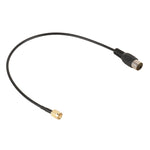 Car Shark TV Antenna IEC Female to SMA Male Adapter Cable, IEC to SMA