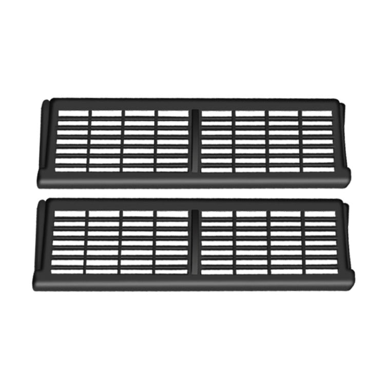 For Tesla Model Y 2pcs / Set Buckle Style Air Outlet Protective Cover Under Car Seat, Air Outlet Protective Cover