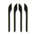 For Tesla Model 3 / Y 4pcs / Set Car Door Handle Luminous Decorative Sticker, Door Handle Decorative Sticker