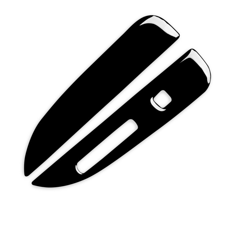 For Ford Mustang 2015-2020 Car Right Drive Gear Panel Frame Decorative Sticker Set, Set For Ford Mustang 2015-2020, Right Drive
