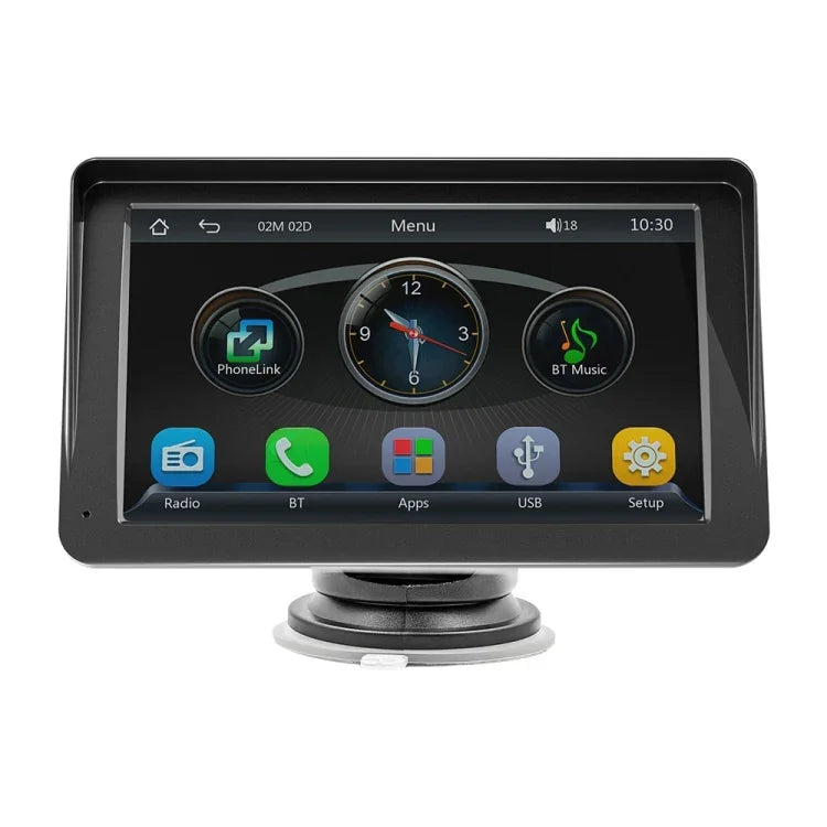 B5300 7 Zoll kabelloser CarPlay Auto Bluetooth MP5 Player, unterstützt Mobiltelefon-Verbindung mit Fernbedienung, B5300 mit Fernbedienung