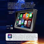 B5300 7 Zoll kabelloser CarPlay Auto Bluetooth MP5 Player, unterstützt Mobiltelefon-Verbindung mit Fernbedienung, B5300 mit Fernbedienung