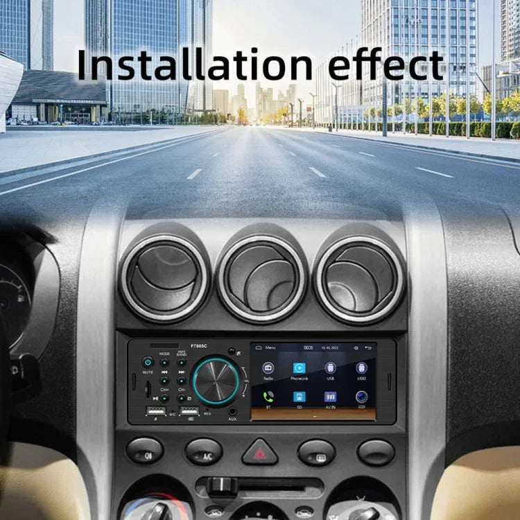 4 Zoll 800x480P Autoradio MP5 Player, unterstützt FM & Bluetooth & SD Karte mit Fernbedienung, F7805C