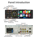 4 Zoll 800x480P Autoradio MP5 Player, unterstützt FM & Bluetooth & SD Karte mit Fernbedienung, F7805C
