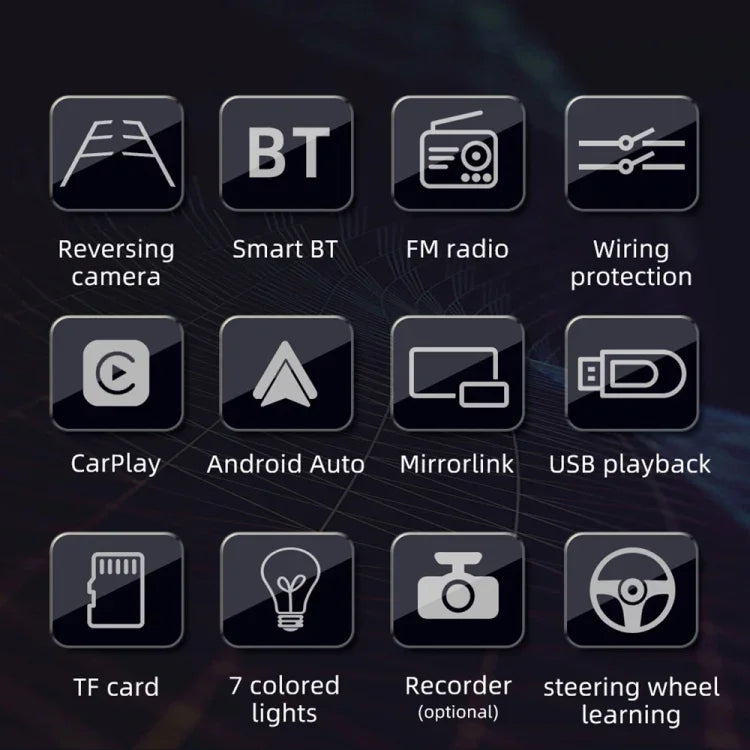 4 Zoll 800x480P Autoradio MP5 Player, unterstützt FM & Bluetooth & SD Karte mit Fernbedienung, F7805C