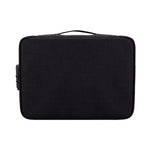ZJ02 Wasserdichte Polyester Mehrschicht-Dokumententasche Laptoptasche für alle Laptopgrößen, mit Passwortschloss