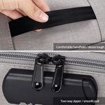 ZJ02 Wasserdichte Polyester Mehrschicht-Dokumententasche Laptoptasche für alle Laptopgrößen, mit Passwortschloss