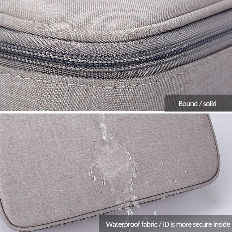 ZJ02 Wasserdichte Polyester Mehrschicht-Dokumententasche Laptoptasche für alle Laptopgrößen, mit Passwortschloss