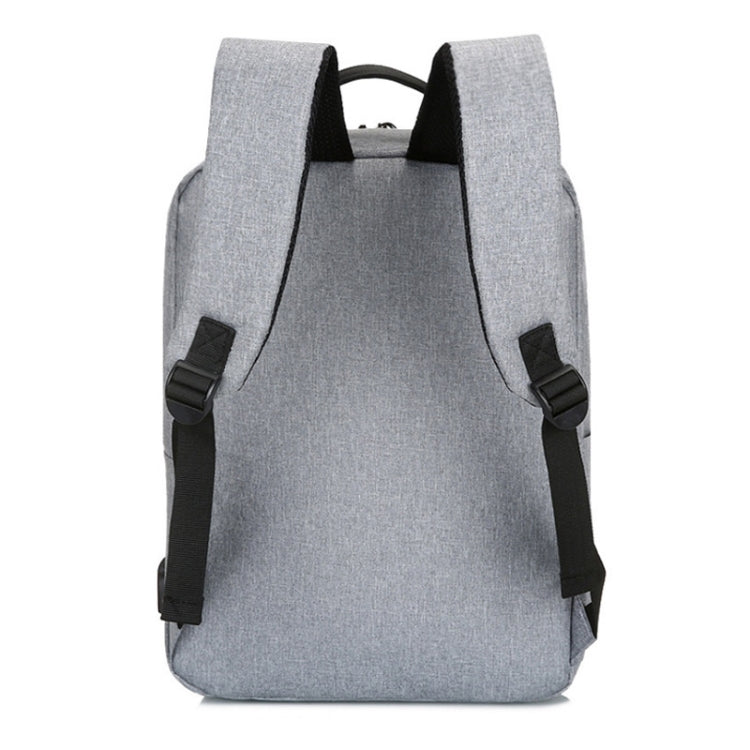 POFOKO Großkapazitiver wasserdichter Oxford-Stoff Business Casual Rucksack mit externem USB-Ladeanschluss für 15,6-Zoll-Laptops