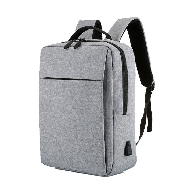 POFOKO Großkapazitiver wasserdichter Oxford-Stoff Business Casual Rucksack mit externem USB-Ladeanschluss für 15,6-Zoll-Laptops