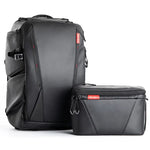 PGYTECH P-CB-020 2-in-1 Wasserdichter, stoßfester Outdoor-Rucksack mit zwei Schultergurten + Umhängetasche, P-CB-020