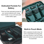 PGYTECH P-CB-020 2-in-1 Wasserdichter, stoßfester Outdoor-Rucksack mit zwei Schultergurten + Umhängetasche, P-CB-020