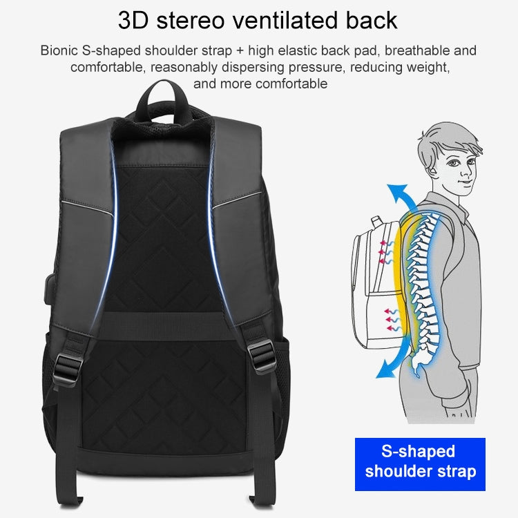 cxs-622 Multifunktionale Oxford-Laptoptasche Rucksack
