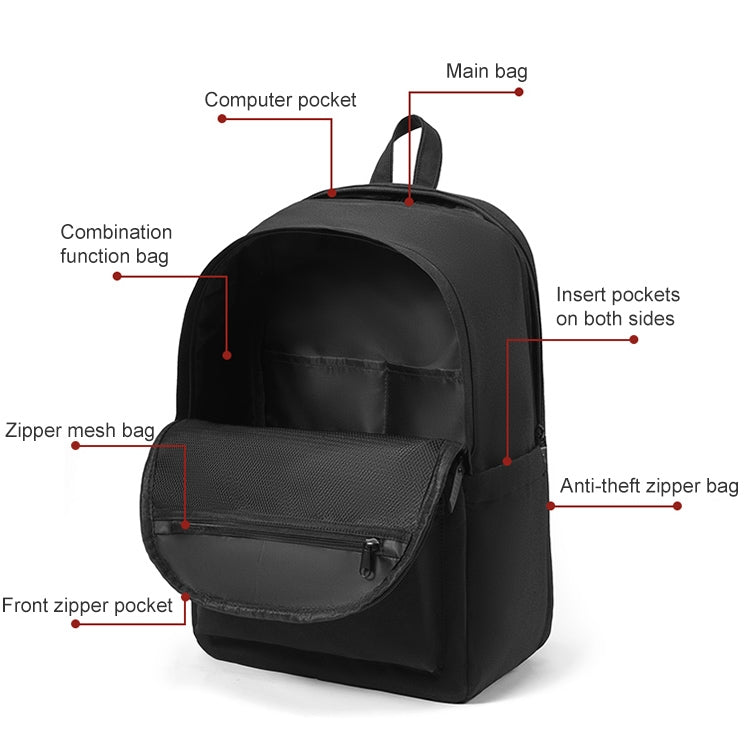cxs-8106 Multifunktionale Oxford Laptoptasche Rucksack