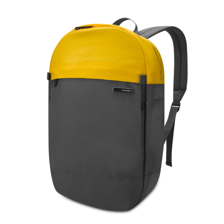 POFOKO XY Serie 14-15,4 Zoll modischer farblich abgestimmter multifunktionaler Rucksack Computer Tasche, Größe: M