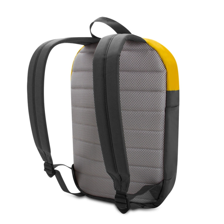 POFOKO XY Serie 14-15,4 Zoll modischer farblich abgestimmter multifunktionaler Rucksack Computer Tasche, Größe: M