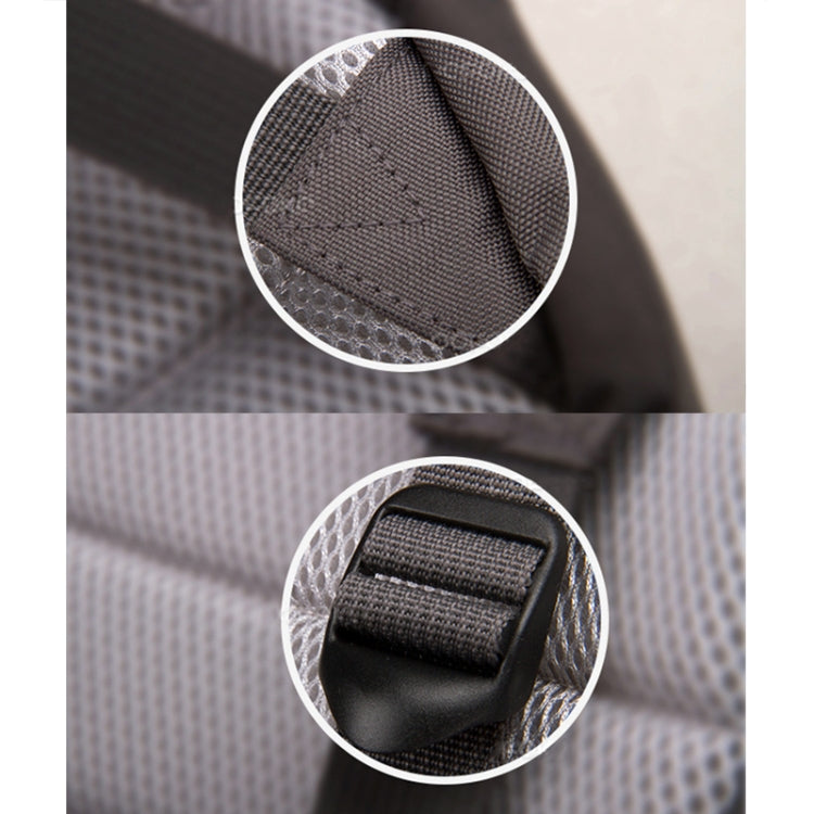 POFOKO XY Serie 14-15,4 Zoll modischer farblich abgestimmter multifunktionaler Rucksack Computer Tasche, Größe: M