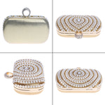 Damenmode Bankett Party Perlen-Handtasche