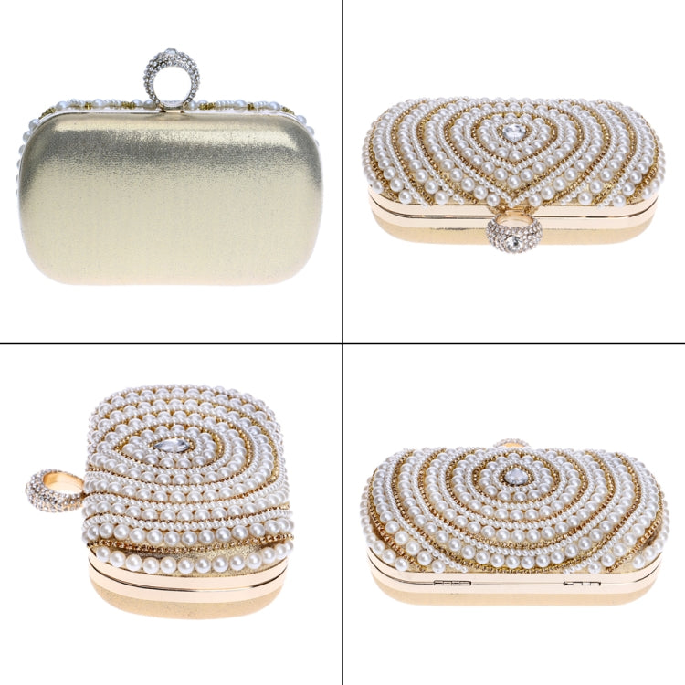 Damenmode Bankett Party Perlen-Handtasche