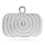 Damenmode Bankett Party Perlen-Handtasche