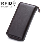 902 Antimagnetische RFID-Litschi-Textur Damen Geldbörse mit großer Kapazität, Handtasche, Handytasche mit Kartenfächern
