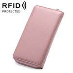 902 Antimagnetische RFID-Litschi-Textur Damen Geldbörse mit großer Kapazität, Handtasche, Handytasche mit Kartenfächern