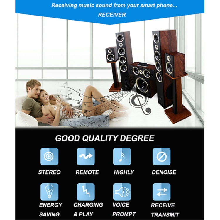 B6 Bluetooth 2-in-1 Audio-Empfänger / Sender Musik-Sound-Adapter