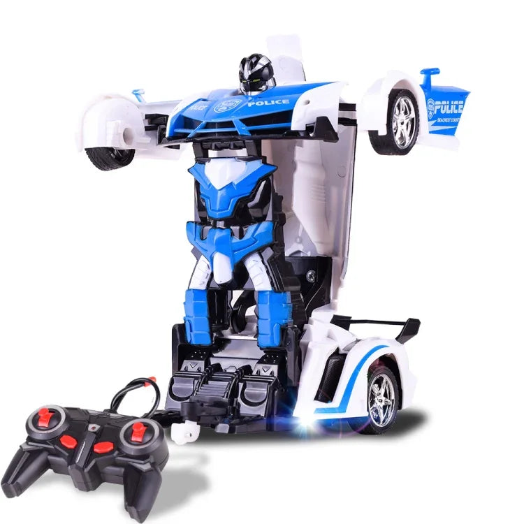 1023 4-Kanal ferngesteuertes, deformierbares Polizeiauto-Modellauto-Spielzeugauto