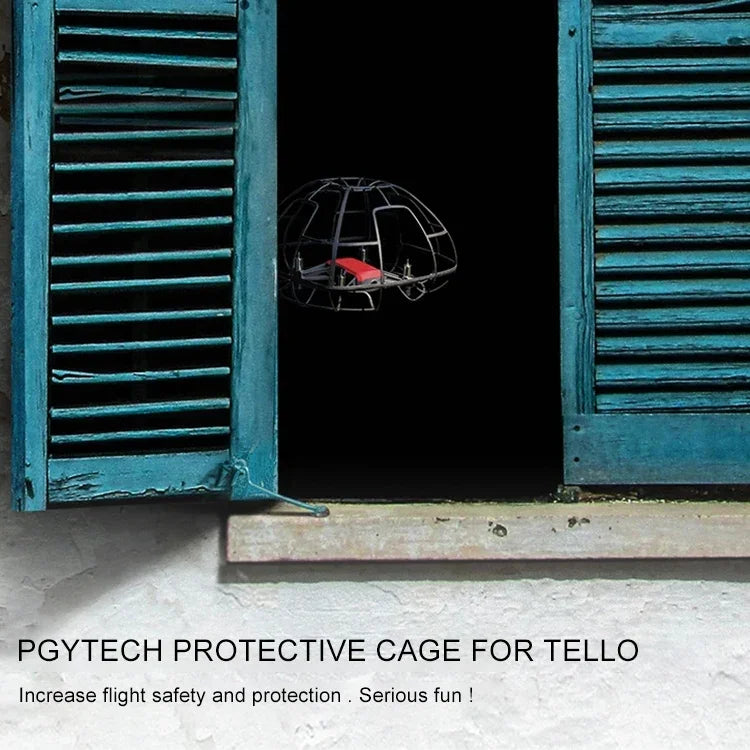 PGYTECH Kugelförmiger Schutzkäfig für DJI TELLO, passend für DJI TELLO Käfig