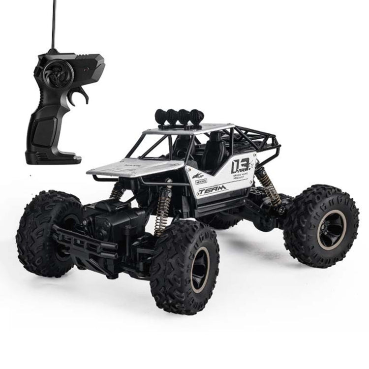 HD6026 1:16 Großes Legierungs-Kletterauto Mountain Cross-Country Allradferngesteuertes Auto Spielzeug, Größe: 28cm, HD6026 1:16(Schwarz), HD6026 1:16(Blau), HD6026 1:16(Rot), HD6026 1:16(Silber)