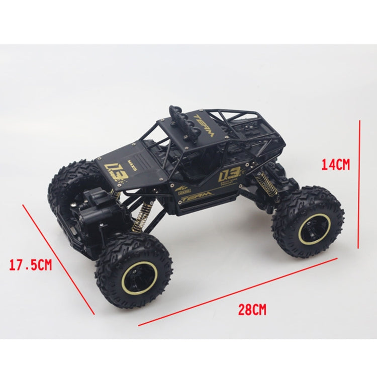 HD6026 1:16 Großes Legierungs-Kletterauto Mountain Cross-Country Allradferngesteuertes Auto Spielzeug, Größe: 28cm, HD6026 1:16(Schwarz), HD6026 1:16(Blau), HD6026 1:16(Rot), HD6026 1:16(Silber)