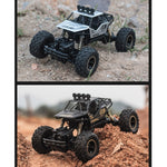 HD6026 1:16 Großes Legierungs-Kletterauto Mountain Cross-Country Allradferngesteuertes Auto Spielzeug, Größe: 28cm, HD6026 1:16(Schwarz), HD6026 1:16(Blau), HD6026 1:16(Rot), HD6026 1:16(Silber)