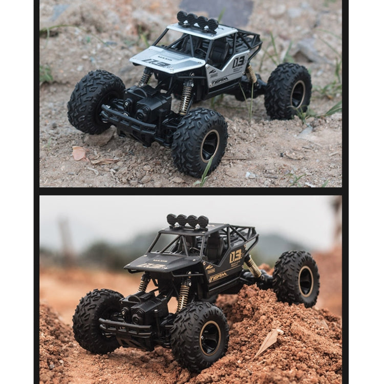 HD6026 1:16 Großes Legierungs-Kletterauto Mountain Cross-Country Allradferngesteuertes Auto Spielzeug, Größe: 28cm, HD6026 1:16(Schwarz), HD6026 1:16(Blau), HD6026 1:16(Rot), HD6026 1:16(Silber)