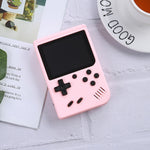 MK500 Macaron Mini Retro Classic Handheld Game Console for Kids Built-in 500 Games, Support AV Output, MK500 / Green, MK500 / Grey, MK500 / Blue, MK500 / Yellow, MK500 / Pink