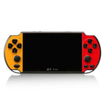 X7 Plus Retro Classic Games Handheld-Spielkonsole mit 5,1-Zoll-HD-Bildschirm und 8 GB Speicher, unterstützt MP4/E-Books, X7 Plus (Gelb + Rot), X7 Plus (Gelb), X7 Plus (Blau + Rot), X7 Plus (Blau), X7 Plus (Rot)
