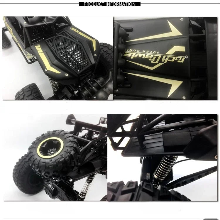 HD609 1:8 Übergroßes ferngesteuertes Offroad-Kletterauto aus Aluminiumlegierung – Spielzeug