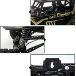 HD609 1:8 Übergroßes ferngesteuertes Offroad-Kletterauto aus Aluminiumlegierung – Spielzeug