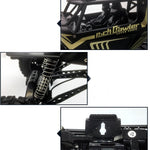 HD609 1:8 Übergroßes ferngesteuertes Offroad-Kletterauto aus Aluminiumlegierung – Spielzeug