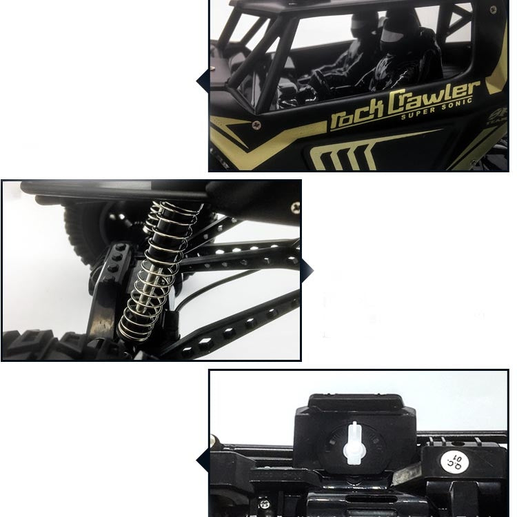 HD609 1:8 Übergroßes ferngesteuertes Offroad-Kletterauto aus Aluminiumlegierung – Spielzeug