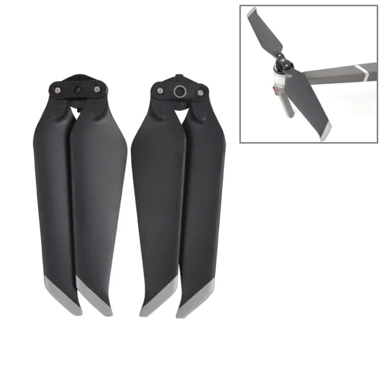 1 Paar 8743F geräuscharme Schnellwechselpropeller für DJI Mavic 2 Pro / Zoom Drohne/Quadrocopter, für DJI Mavic 2, 1 Paar