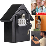 Sicherheitsbox in Hüttenform mit Zahlenschloss, Wandschrank, Tresor, inklusive 1 Schlüssel
